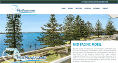 Desktop Screenshot of motelmidpacific.com.au